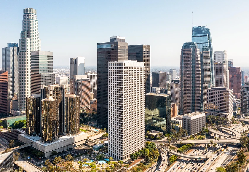 Complex Aerial View City 1